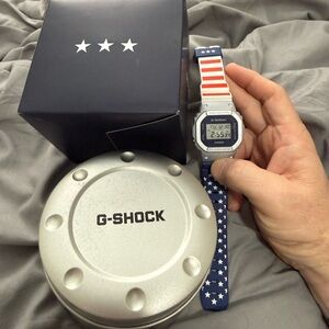 G-Shock Stars and Stripes Digital Watch